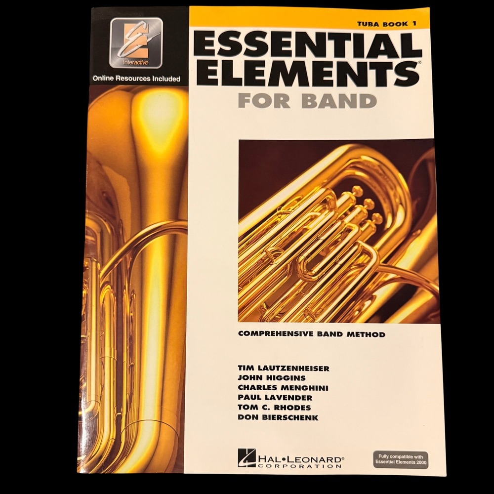 Hal Leonard Essential Elements for Band Tuba Book 1 Comprehensive Method Book